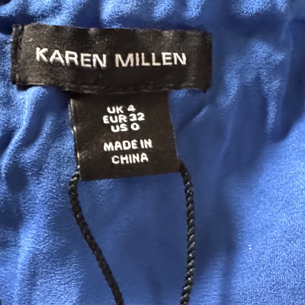 Karen Millen Sequin Blue and Green Dress